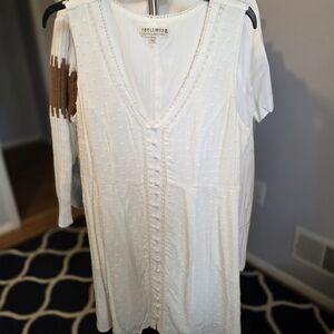 Idyllwind Cream Textured Women's Blouse